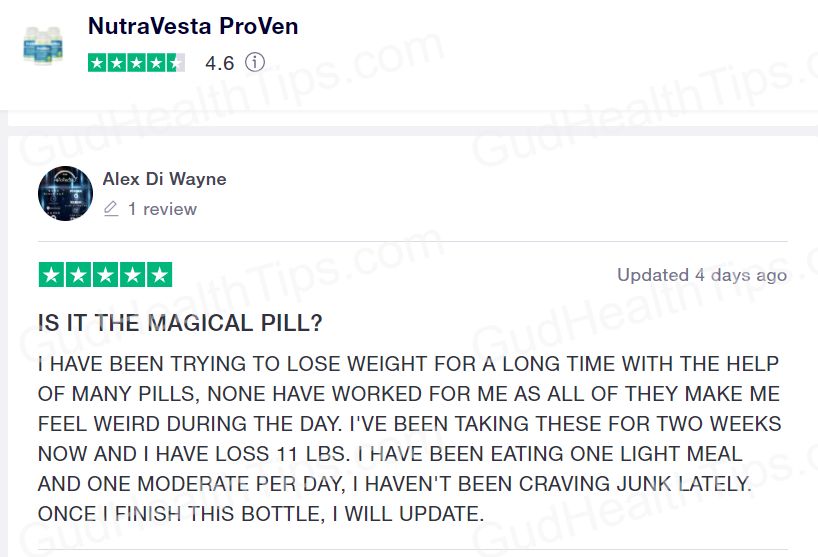 proven weight loss reviews
