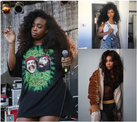 SZA Before And After Weight Loss