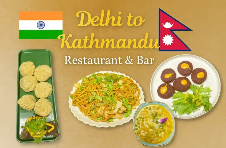 Delhi to Kathmandu: Sunnyvale’s Indian–Nepalese Restaurant & Bar for Momo, Butter Chicken, Cocktails, and Cozy Nights Outdoors
